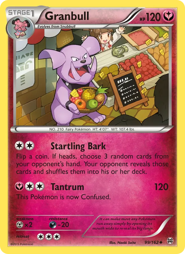 Granbull - BREAKthrough Pokemon Card