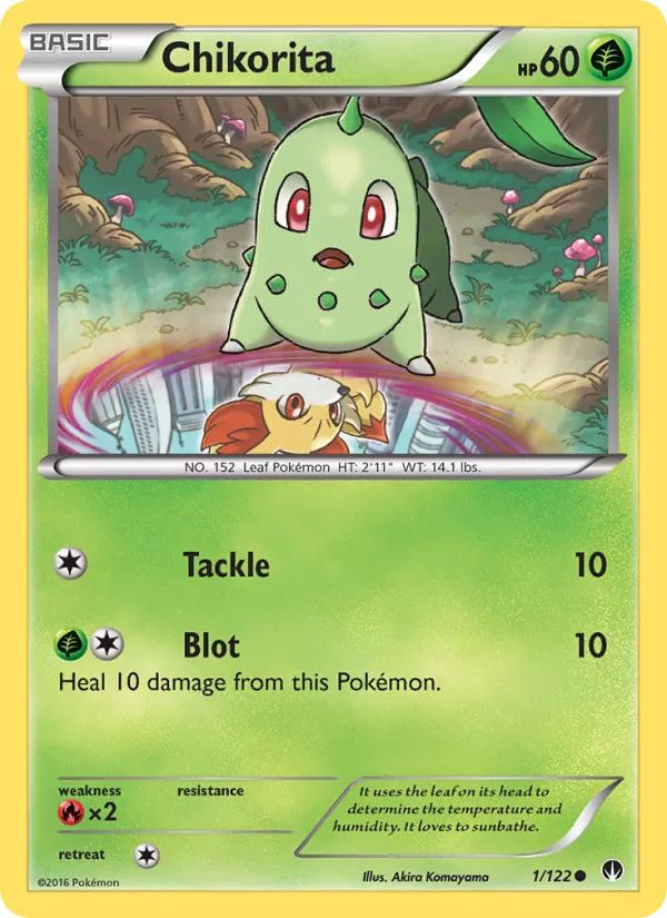 Chikorita - BREAKpoint Pokemon Card