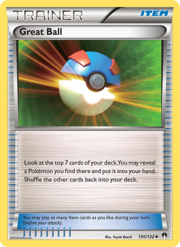 Great Ball - BREAKpoint Pokemon Card