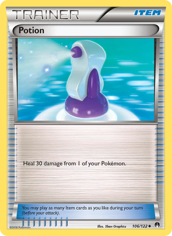 Potion - BREAKpoint Pokemon Card