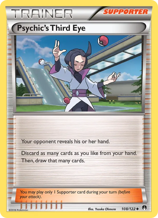 Psychic's Third Eye - BREAKpoint Pokemon Card