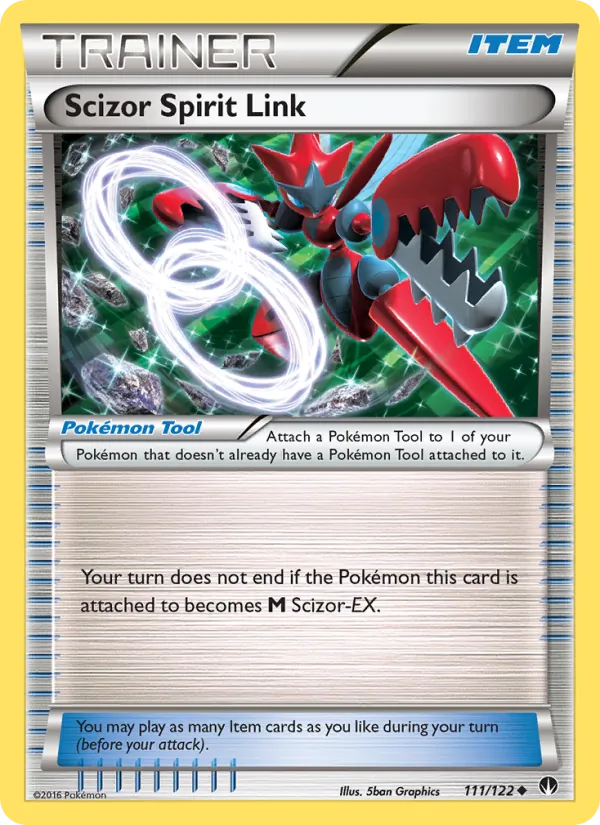 Scizor Spirit Link - BREAKpoint Pokemon Card