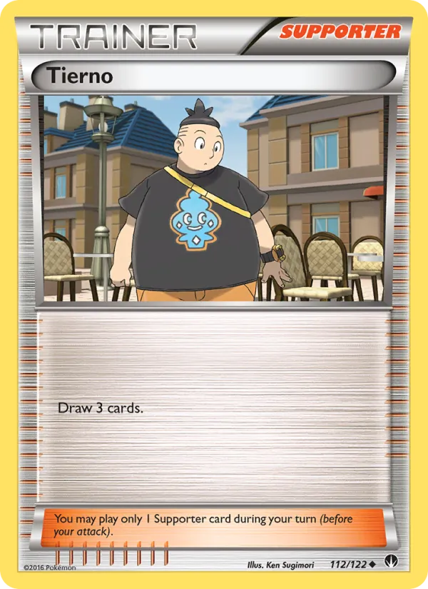 Tierno - BREAKpoint Pokemon Card
