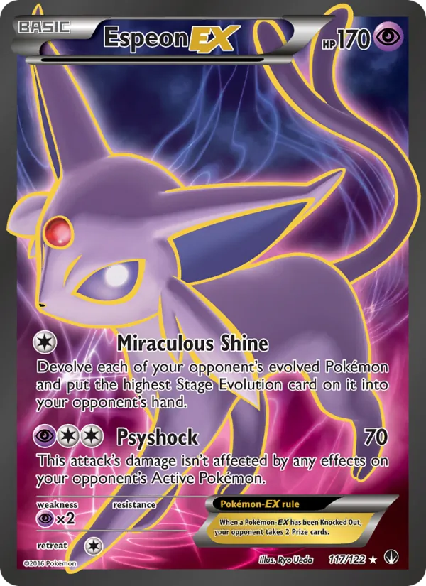 Espeon EX - BREAKpoint Pokemon Card