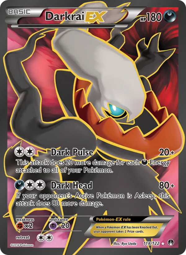 Darkrai EX - BREAKpoint Pokemon Card