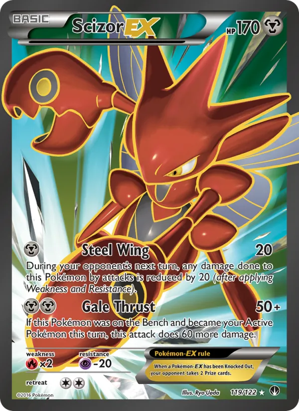 Scizor EX - BREAKpoint Pokemon Card