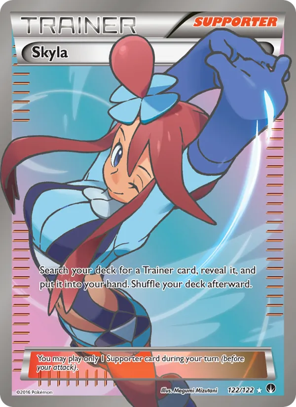 Skyla - BREAKpoint Pokemon Card