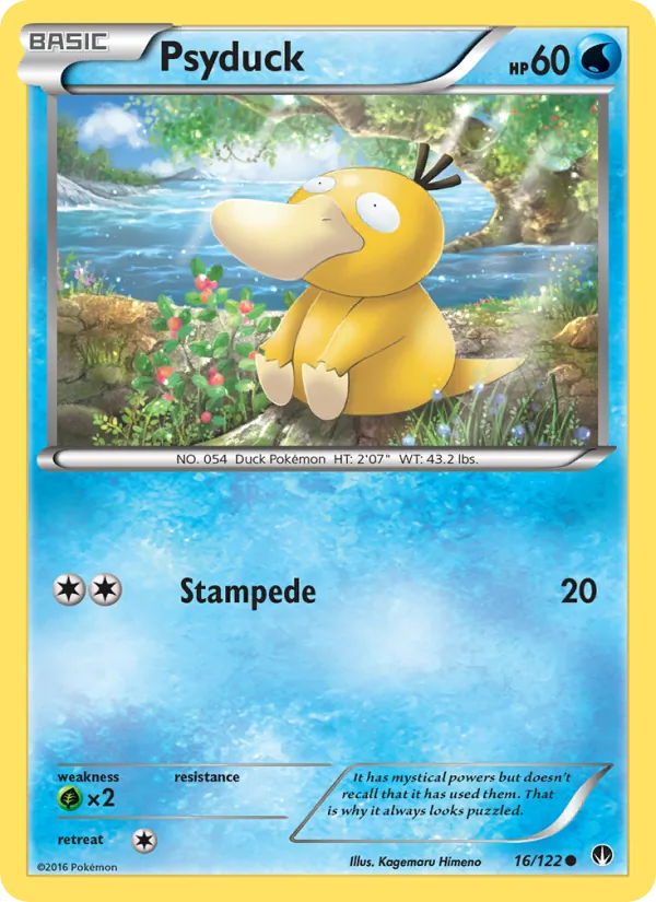 Psyduck - BREAKpoint Pokemon Card