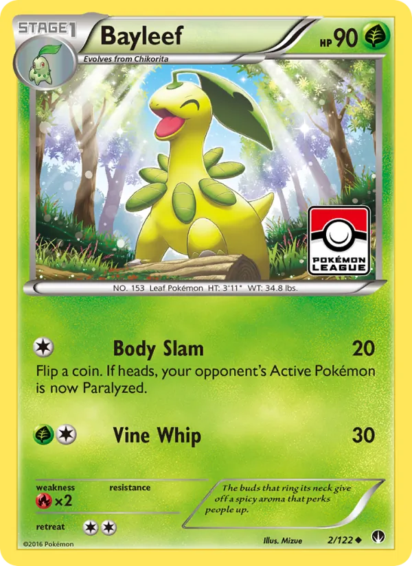 Bayleef - BREAKpoint Pokemon Card