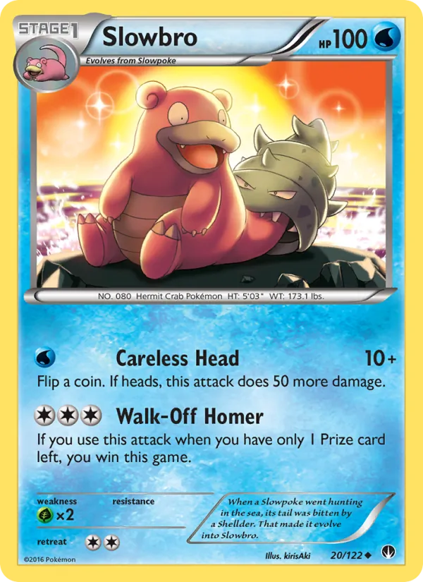 Slowbro - BREAKpoint Pokemon Card