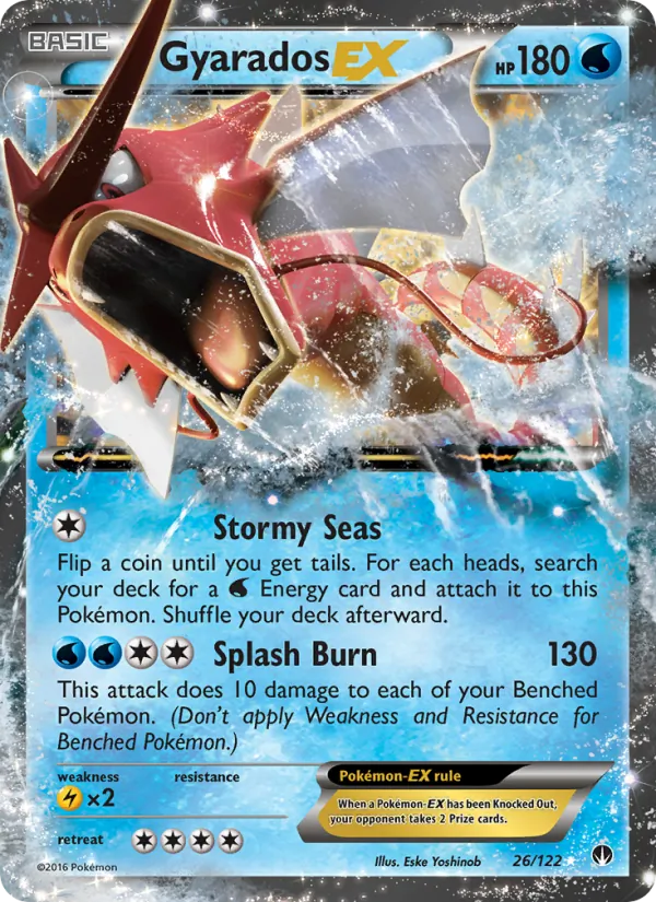 Gyarados EX - BREAKpoint Pokemon Card