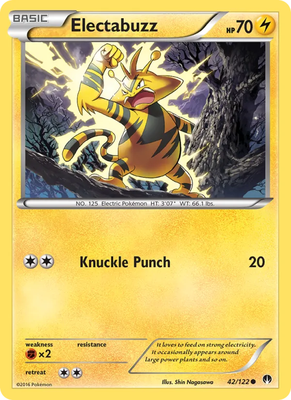 Electabuzz - BREAKpoint Pokemon Card