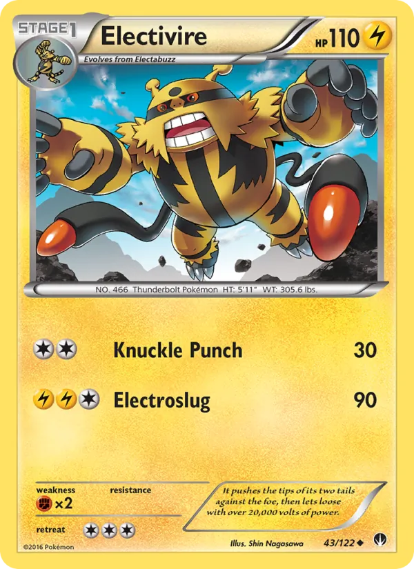 Electivire - BREAKpoint Pokemon Card