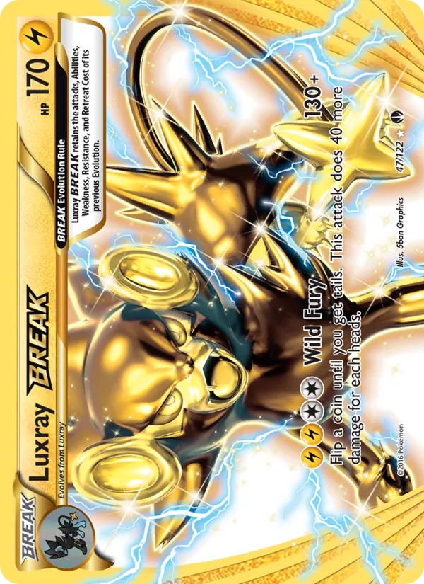 Luxray BREAK - BREAKpoint Pokemon Card