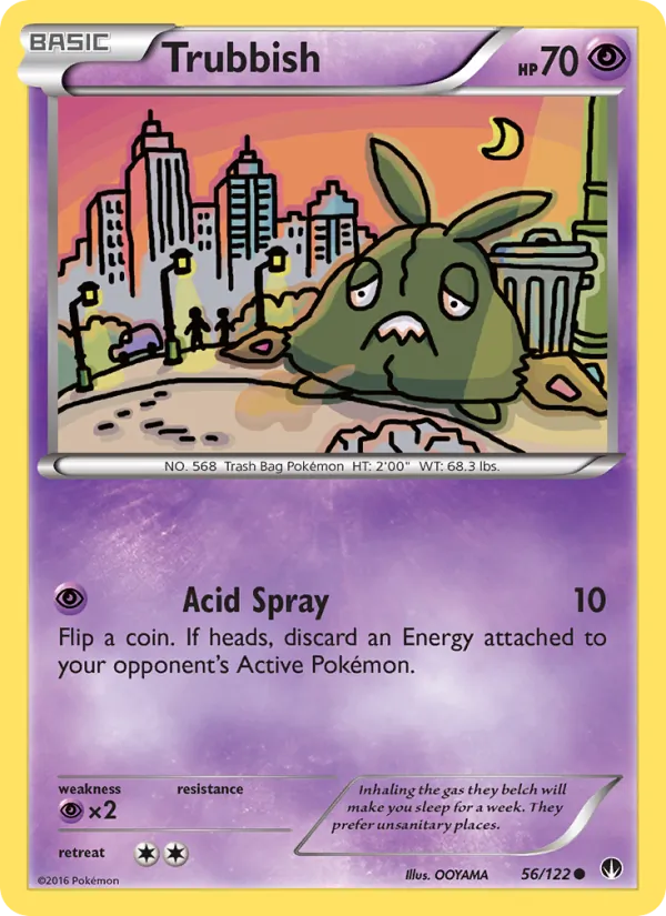 Trubbish - BREAKpoint Pokemon Card