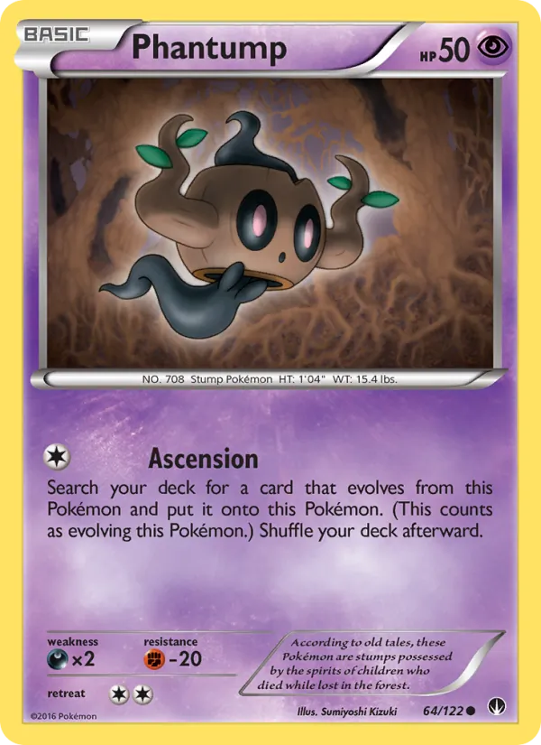 Phantump - BREAKpoint Pokemon Card
