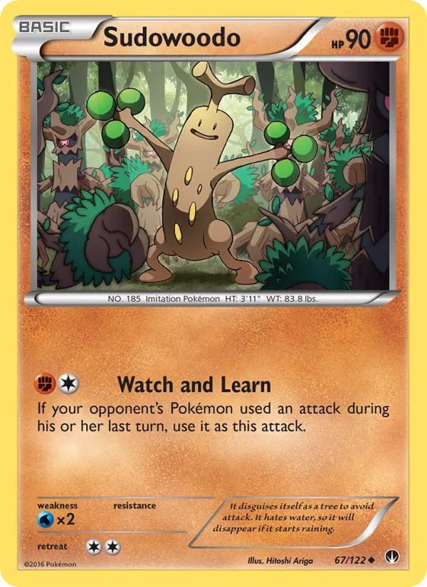 Sudowoodo - BREAKpoint Pokemon Card
