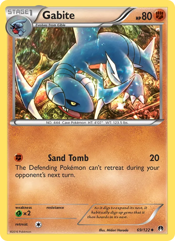 Gabite - BREAKpoint Pokemon Card