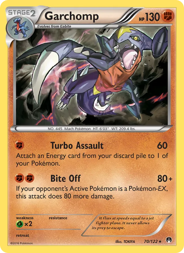 Garchomp - BREAKpoint Pokemon Card