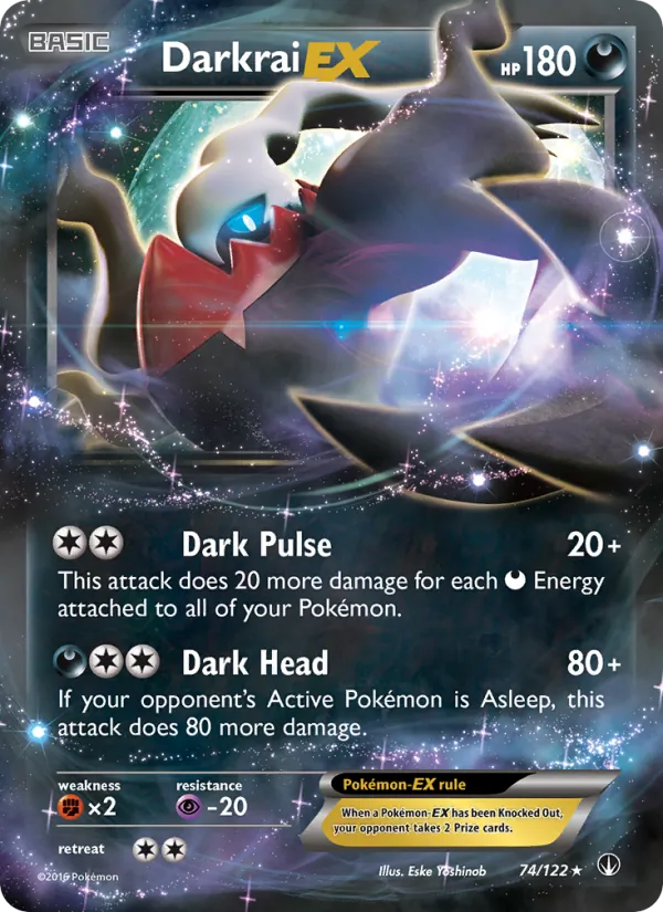 Darkrai EX - BREAKpoint Pokemon Card