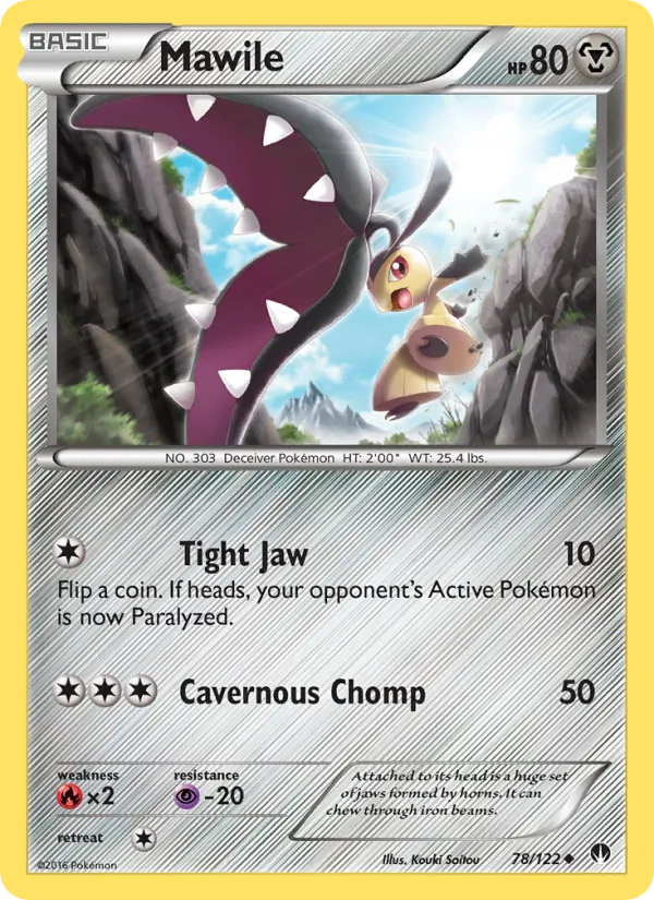 Mawile - BREAKpoint Pokemon Card
