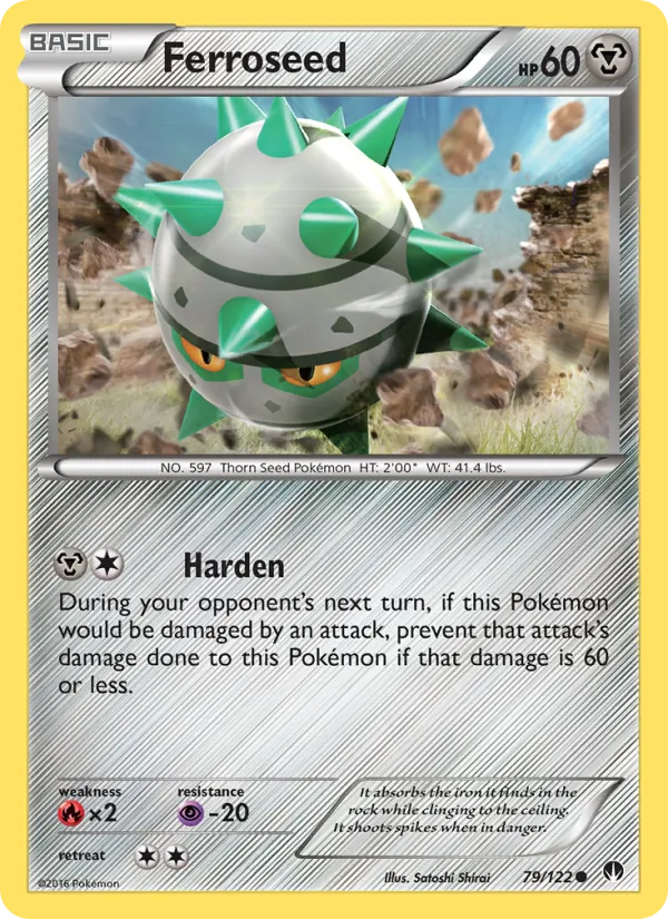 Ferroseed - BREAKpoint Pokemon Card