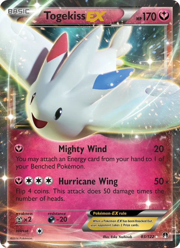 Togekiss EX - BREAKpoint Pokemon Card