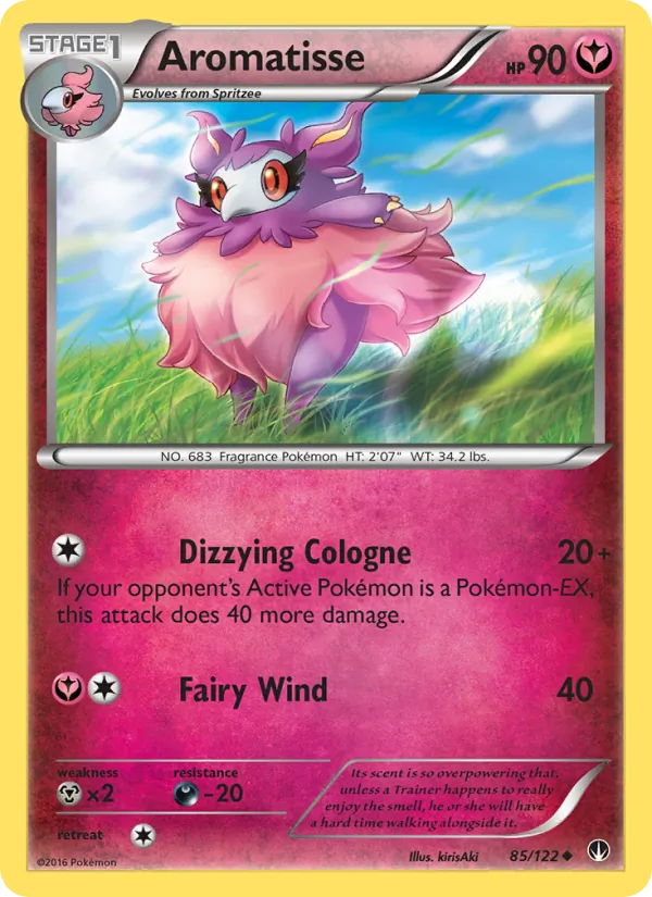 Aromatisse - BREAKpoint Pokemon Card