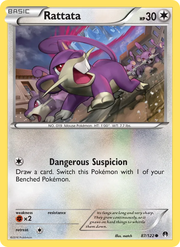 Rattata - BREAKpoint Pokemon Card