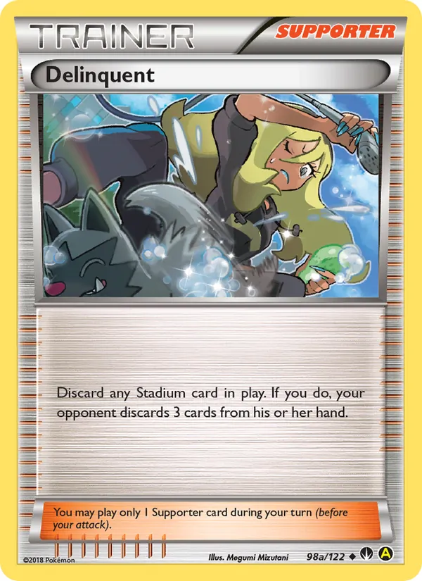 Delinquent - BREAKpoint Pokemon Card