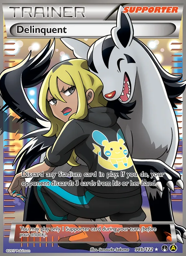 Delinquent - BREAKpoint Pokemon Card