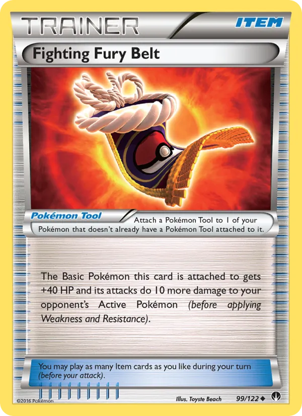 Fighting Fury Belt - BREAKpoint Pokemon Card