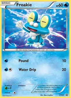 Froakie - XY Black Star Promos