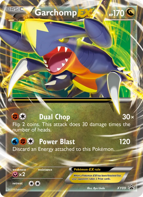 Garchomp EX - XY Black Star Promos Pokemon Card