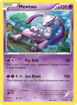 Mewtwo - XY Black Star Promos