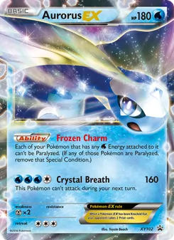 Aurorus EX - XY Black Star Promos