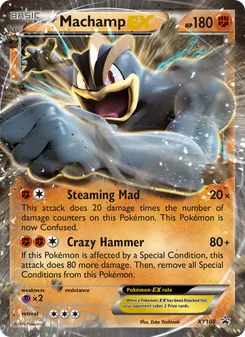 Machamp EX - XY Black Star Promos