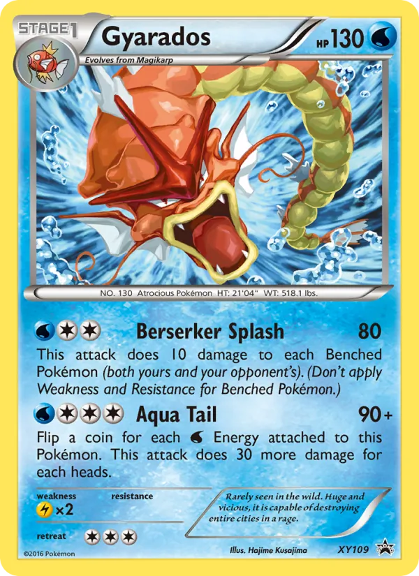 Gyarados - XY Black Star Promos Pokemon Card