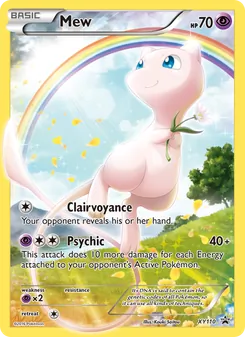Mew - XY Black Star Promos