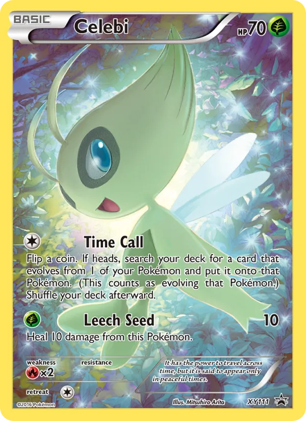 Celebi - XY Black Star Promos Pokemon Card