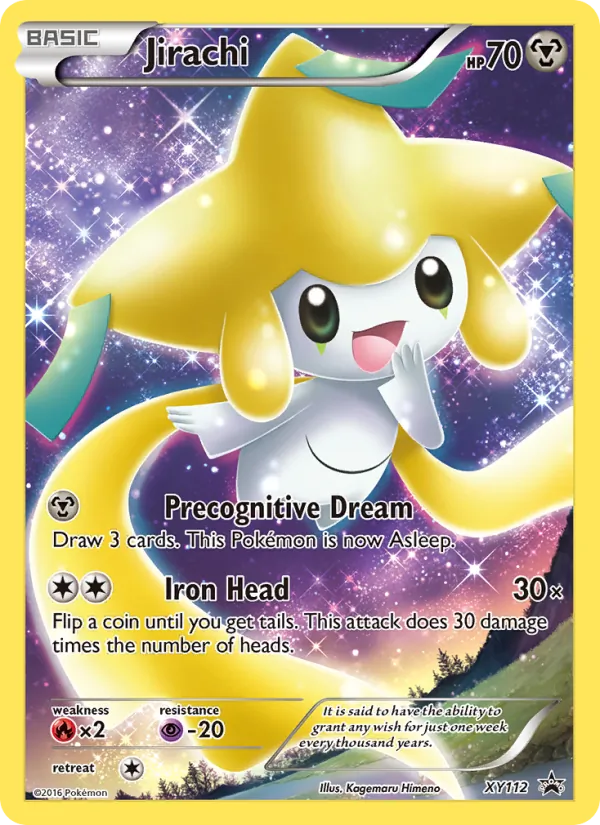 Jirachi - XY Black Star Promos Pokemon Card