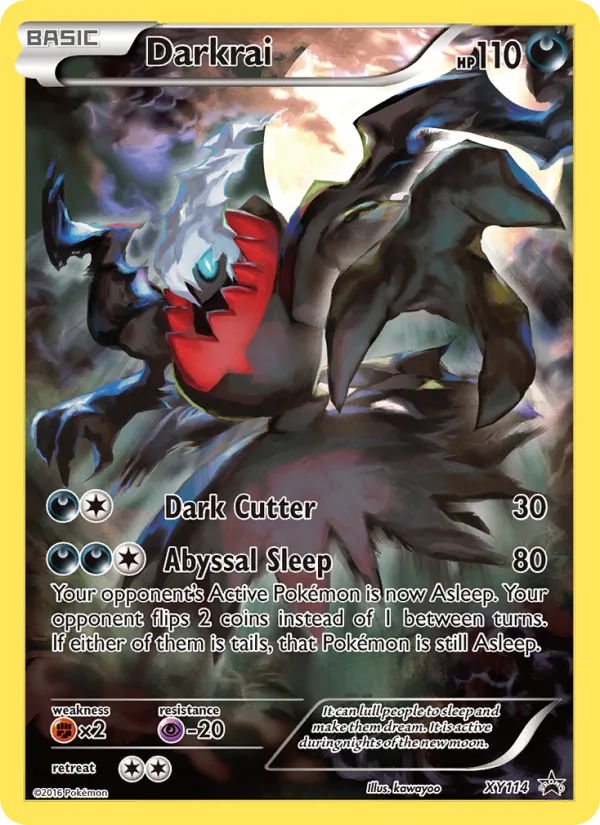Darkrai - XY Black Star Promos Pokemon Card