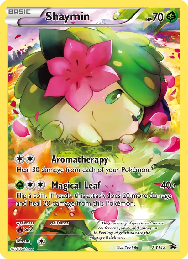 Shaymin - XY Black Star Promos Pokemon Card