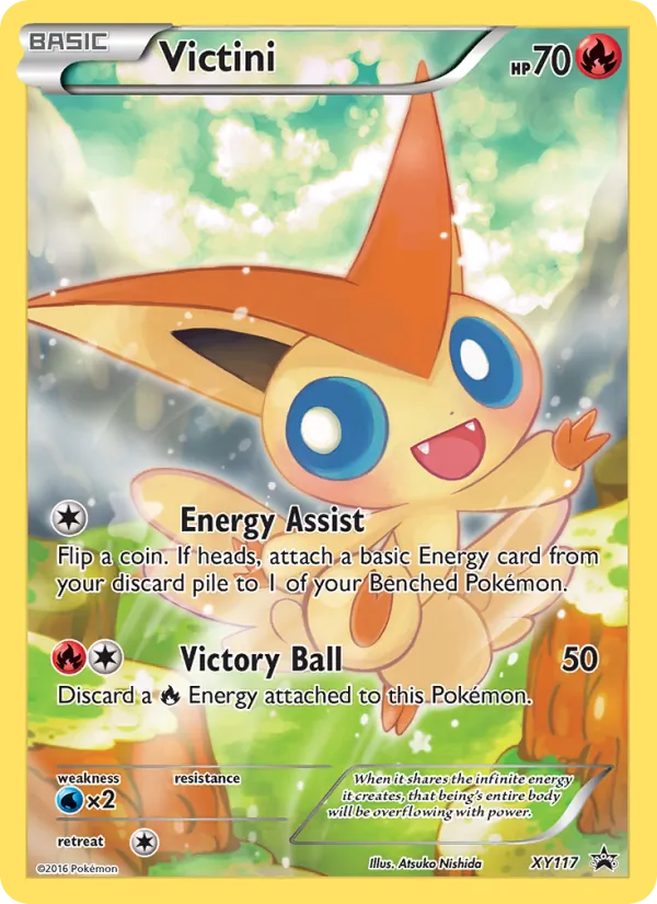 Victini - XY Black Star Promos Pokemon Card