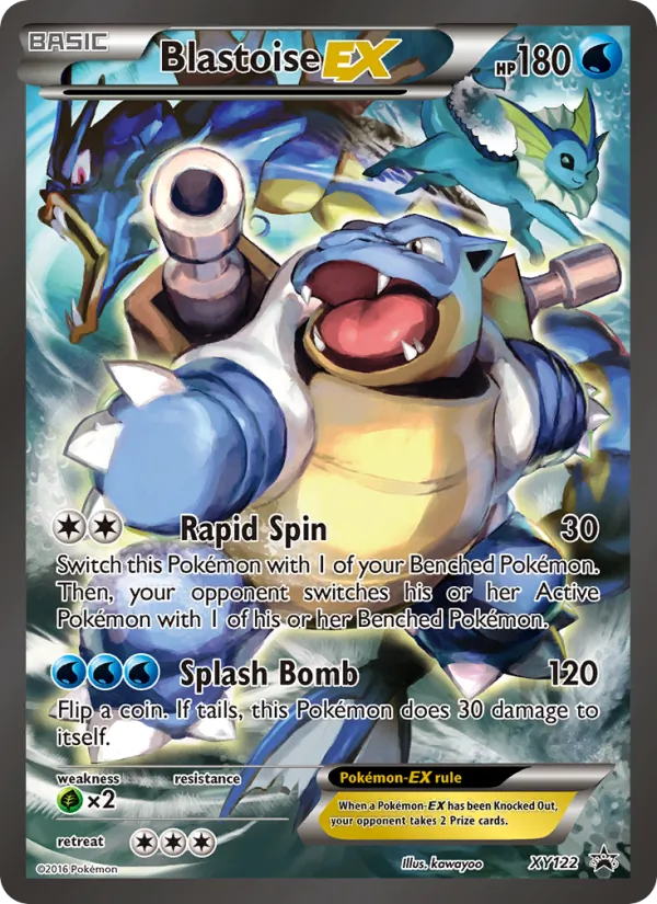 Blastoise EX - XY Black Star Promos Pokemon Card