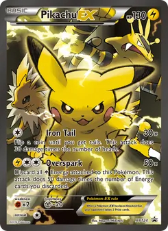 Pikachu EX - XY Black Star Promos
