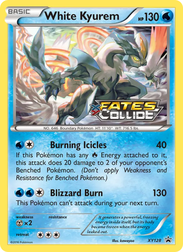 White Kyurem - XY Black Star Promos Pokemon Card