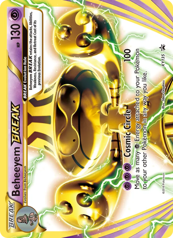 Beheeyem BREAK - XY Black Star Promos Pokemon Card