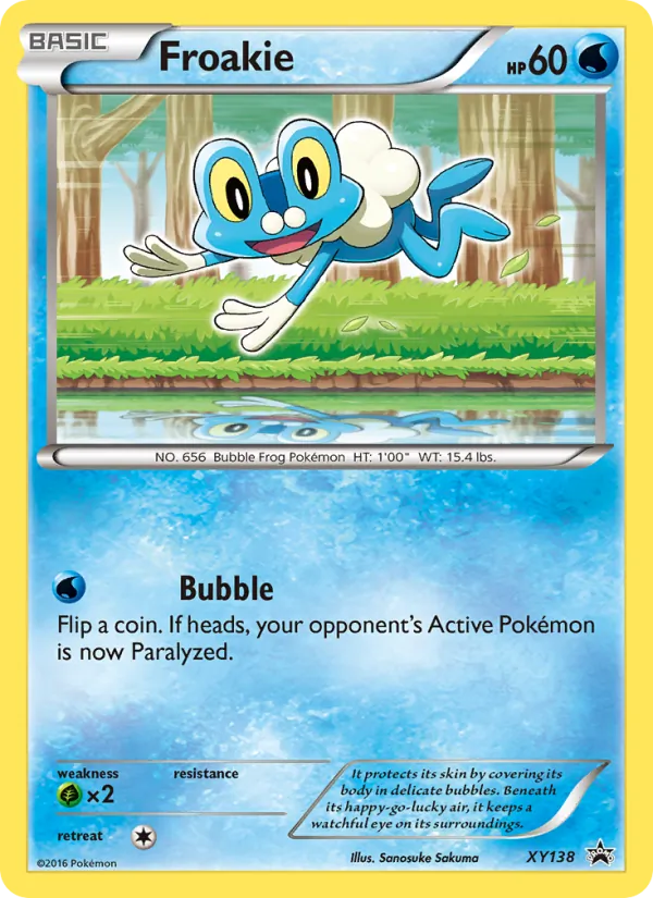 Froakie - XY Black Star Promos Pokemon Card