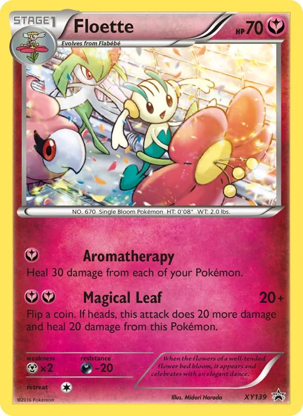 Floette - XY Black Star Promos Pokemon Card